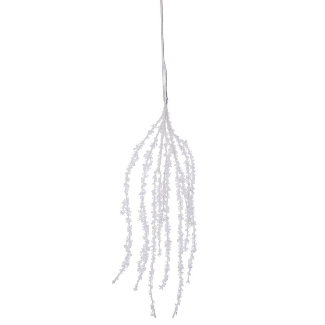 35" White Hanging Icicle (Set of 2)