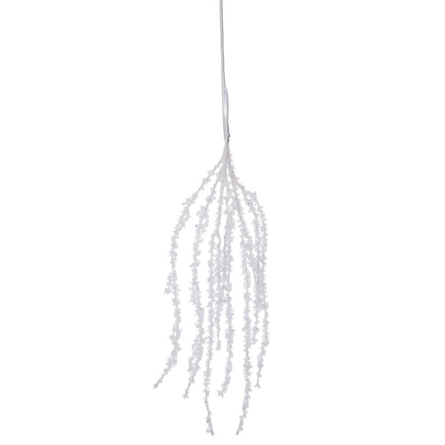 35" White Hanging Icicle (Set of 2)
