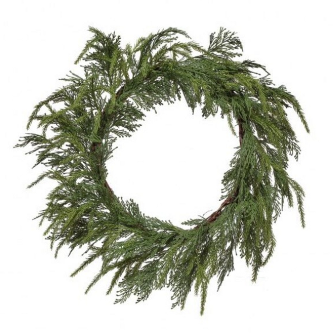 30" Like Real Cedar and Pine Wreath