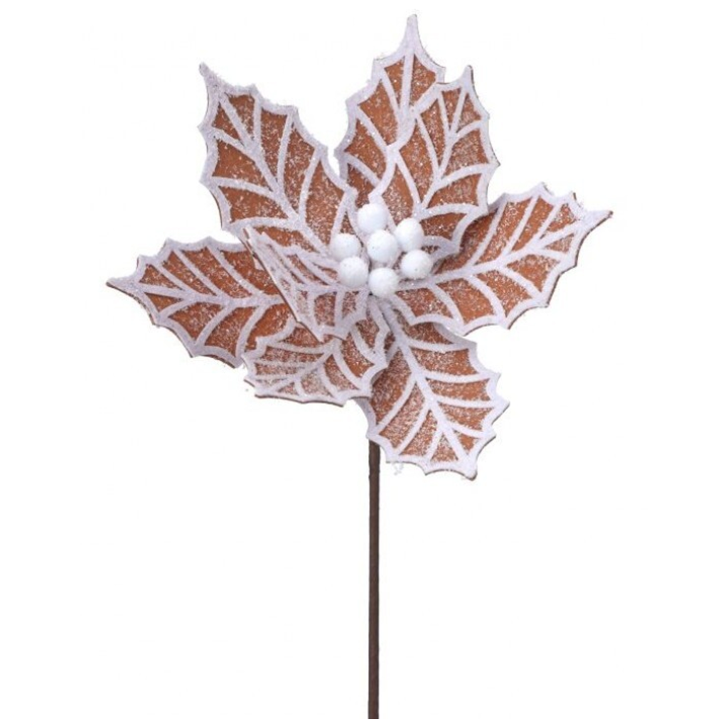 Gingerbread Poinsettia