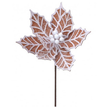 Gingerbread Poinsettia