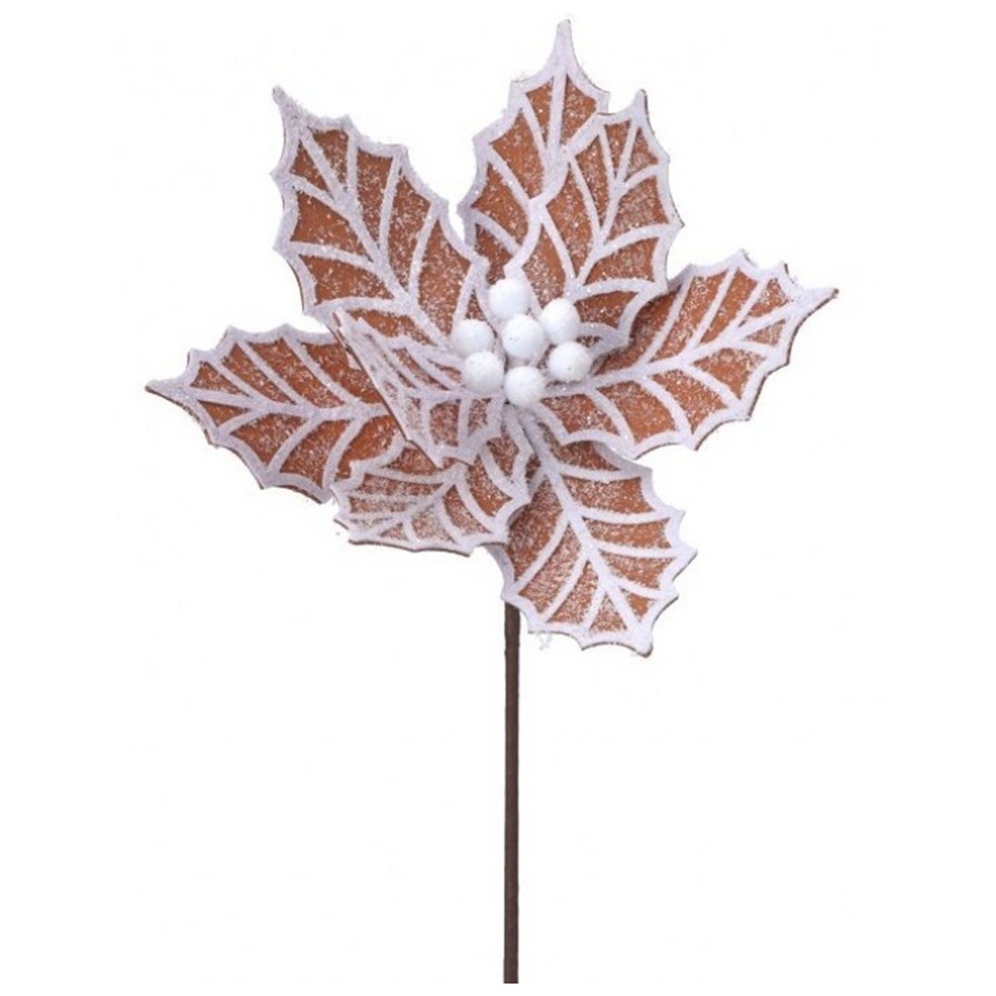 Gingerbread Poinsettia