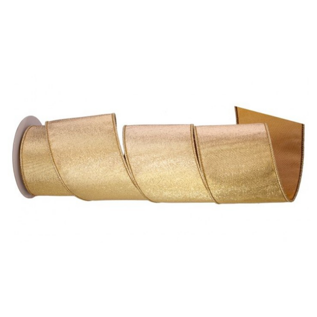 4" Gold Shimmery Ribbon
