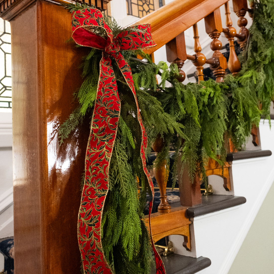 15' Realistic Norfolk Garland