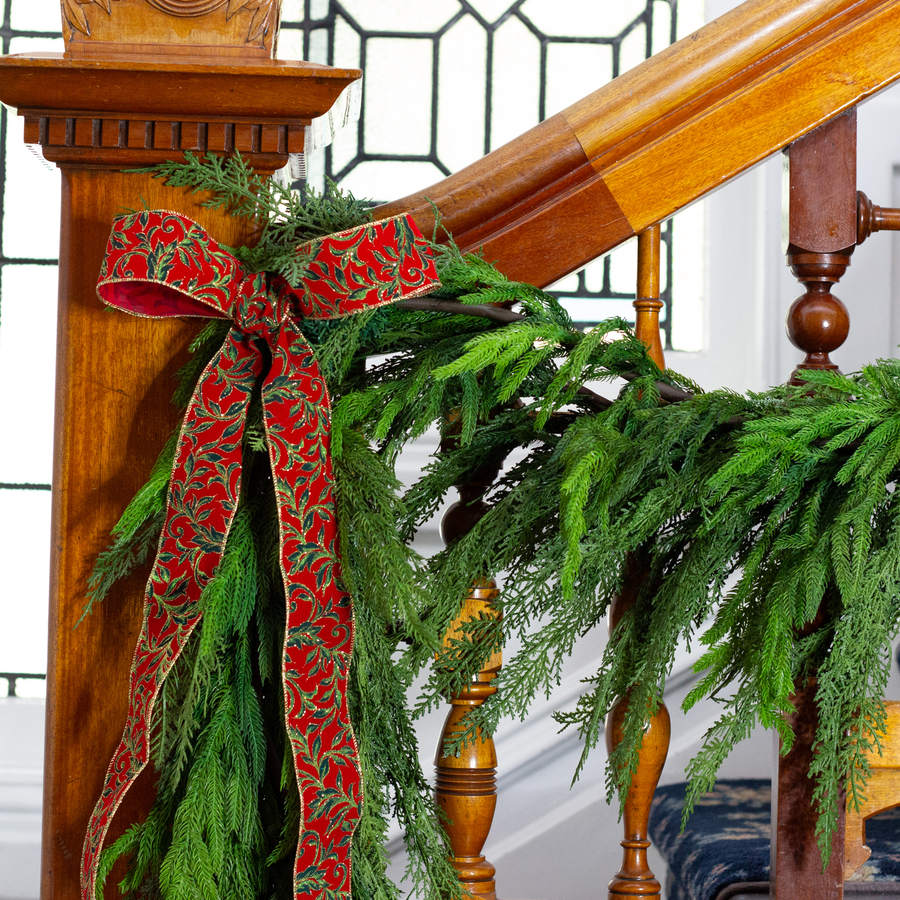 15' Realistic Norfolk Garland
