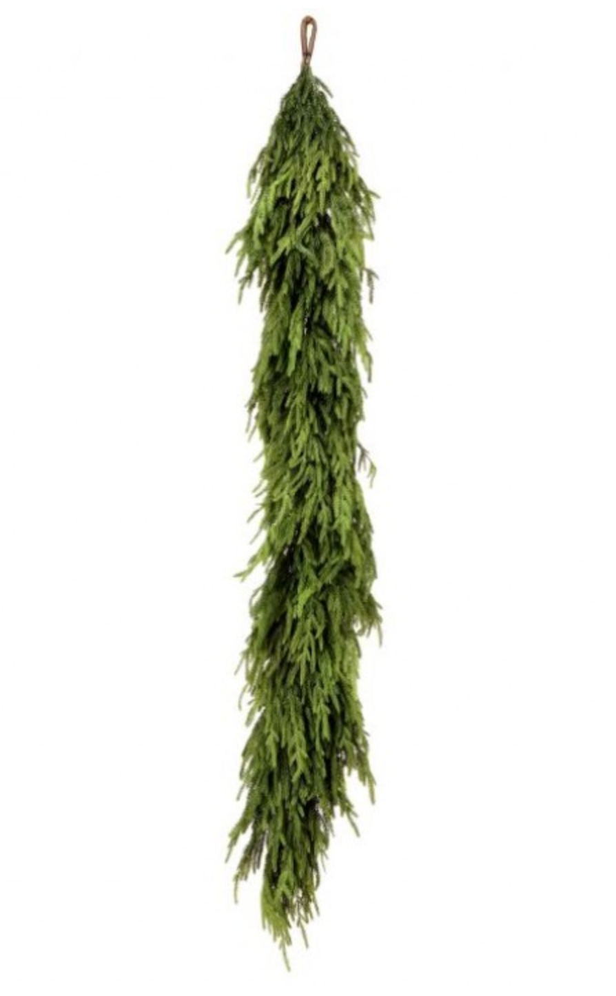 72" Green Realistc Norfolk Pine Garland