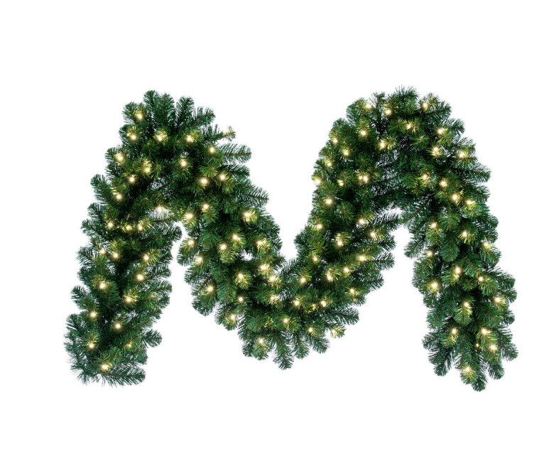 Pre Lit Grand Teton Garland
