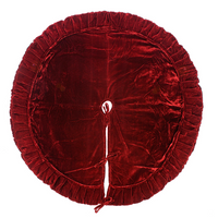 60" Burgundy Tree Skirt