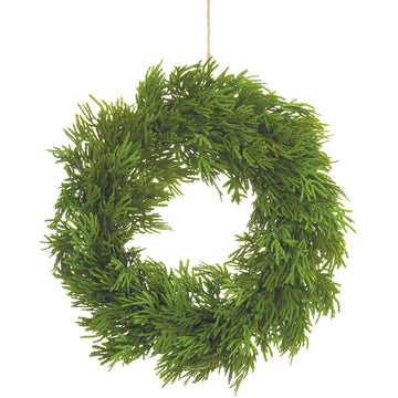 10” Cedar Wreath