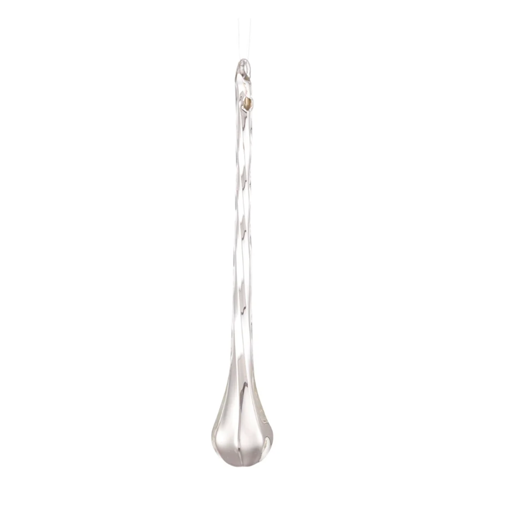 8” Silver Drop Icicle