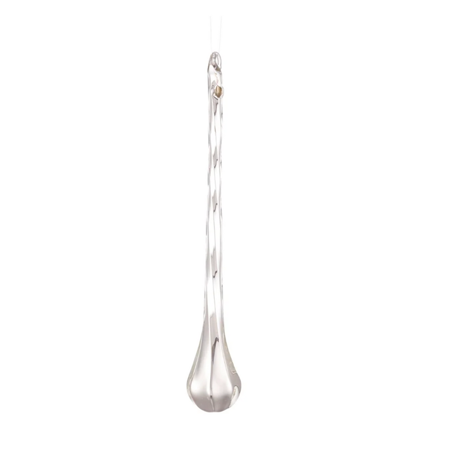 8” Silver Drop Icicle