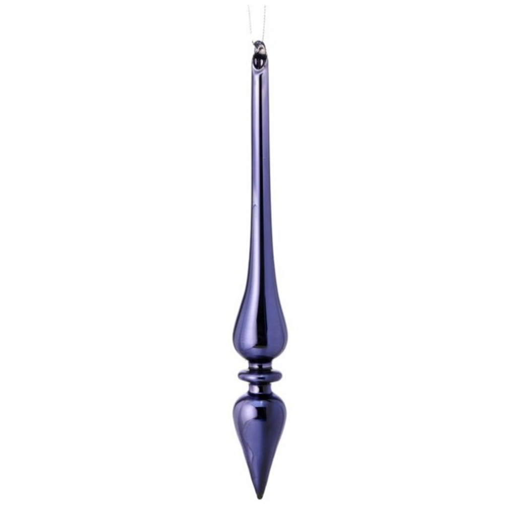 Purple Drip Finial