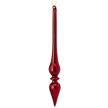Red Drip Finial