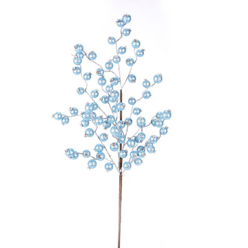 Metallic Frosted Pom Pom Spray