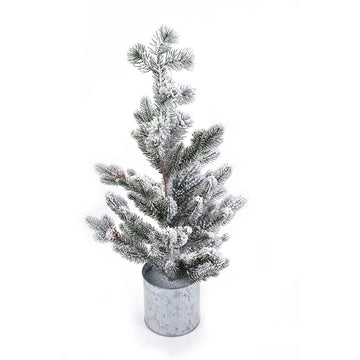 Medium Frosted Pine Tree