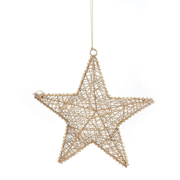 Gold Hanging Star