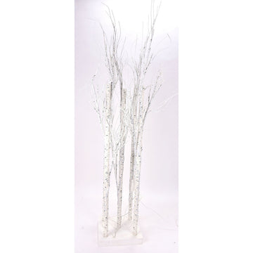 48" Lighted Bare Tree Cluster