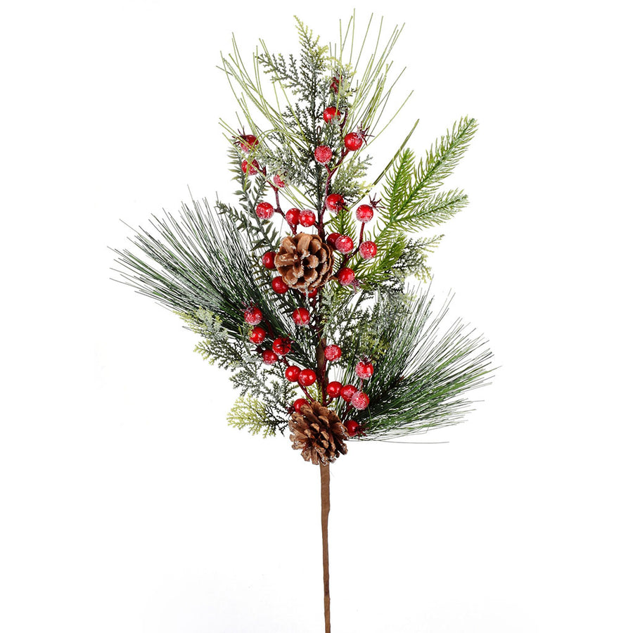 Berry and Pine Cone Spray