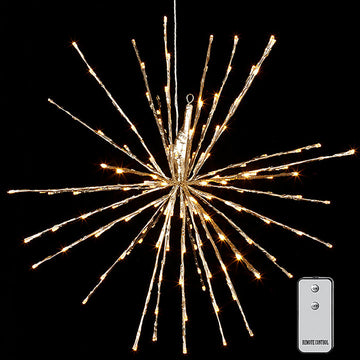Light burst with 150 Warm White Lights