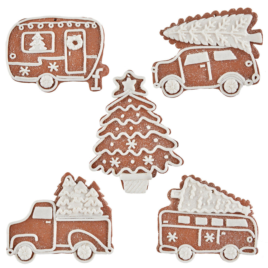 Piped Ginger Cookie Ornament