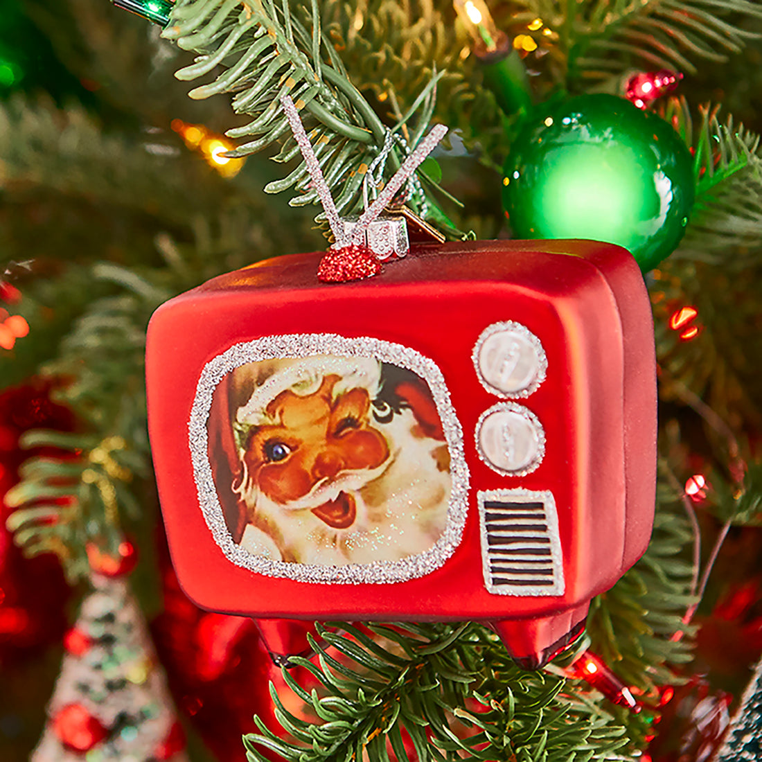 Retro TV Ornament