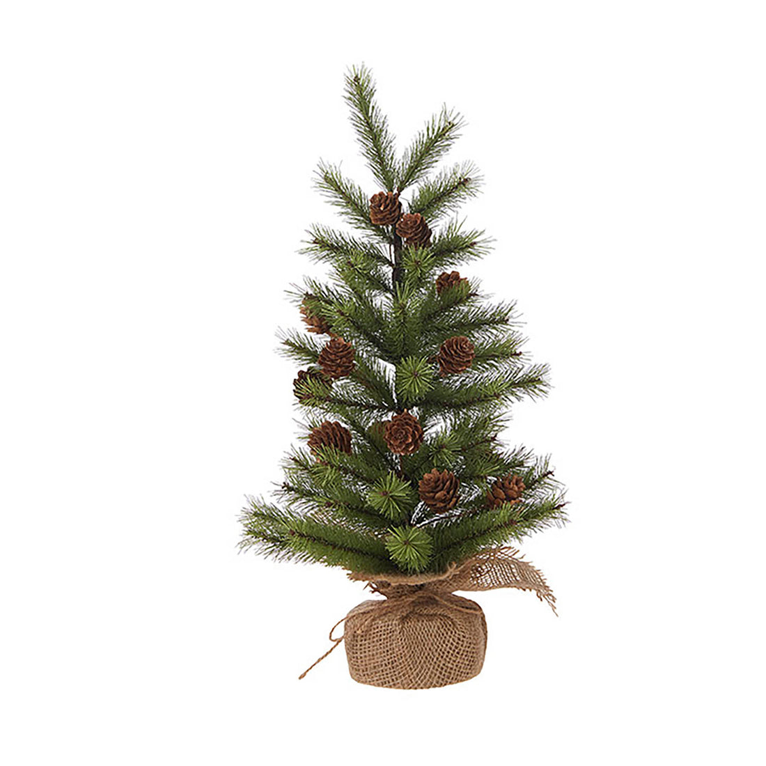 Medium Pine Tree in Burlap Sack