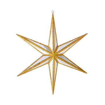 12” Small Star of Mirrors Ornament