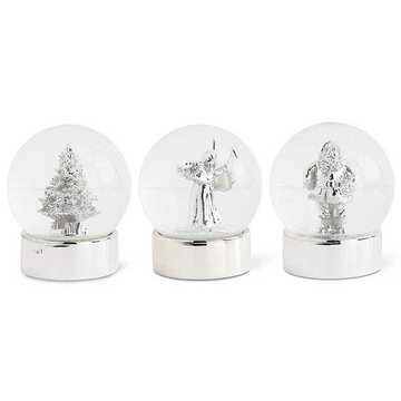Silver Water Globe (Set of 3)