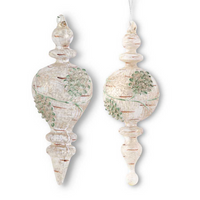 Birch and Pinecone Finial