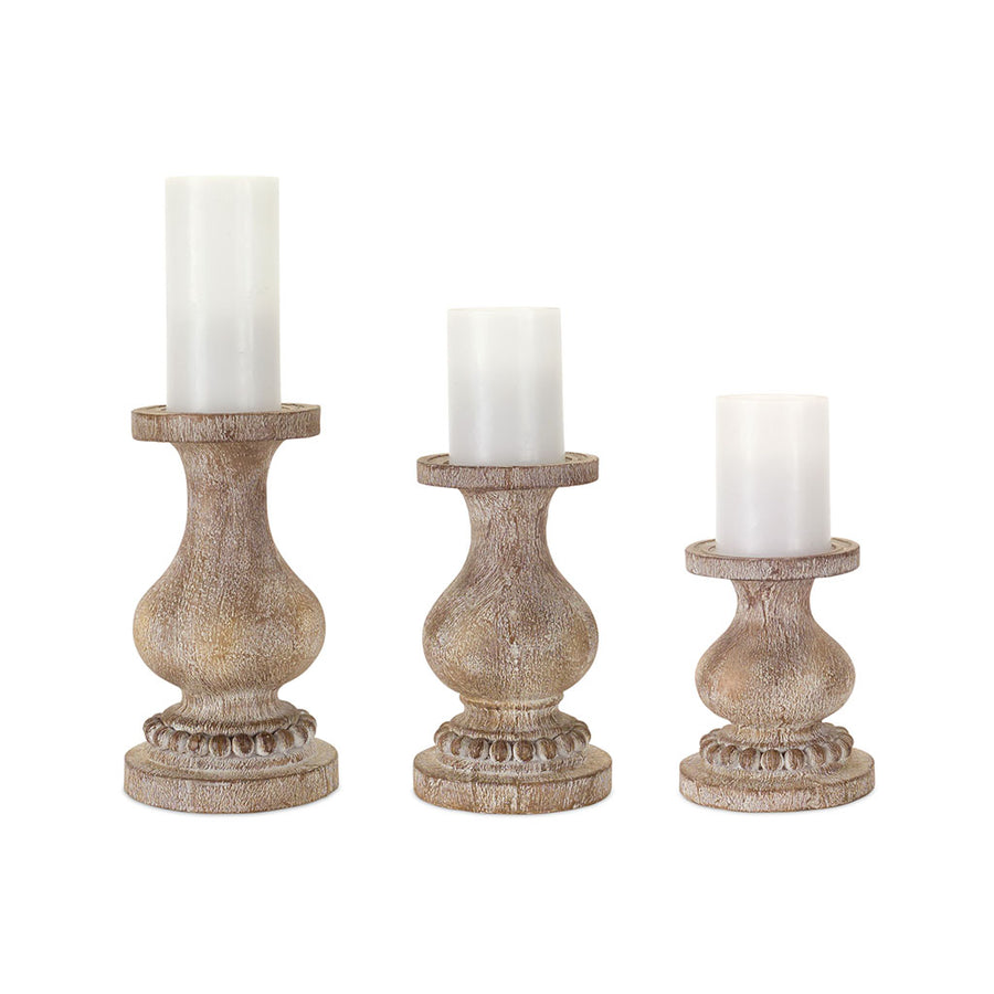 Chunky Candle Holder (Set of 3)