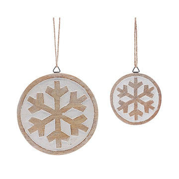 Circle Snowflake Ornament