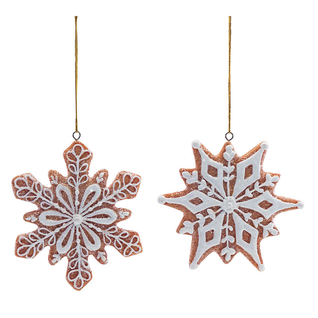 Cookie Snowflake Ornament (Set of 2)