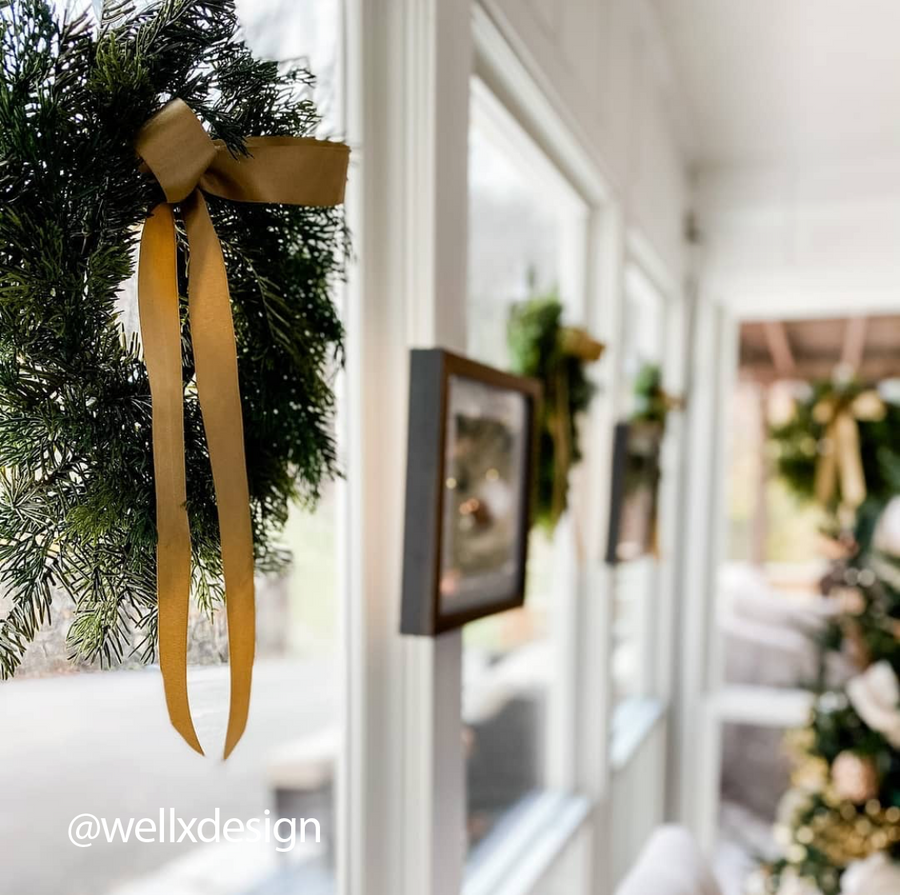 16" Mini Cedar Wreath