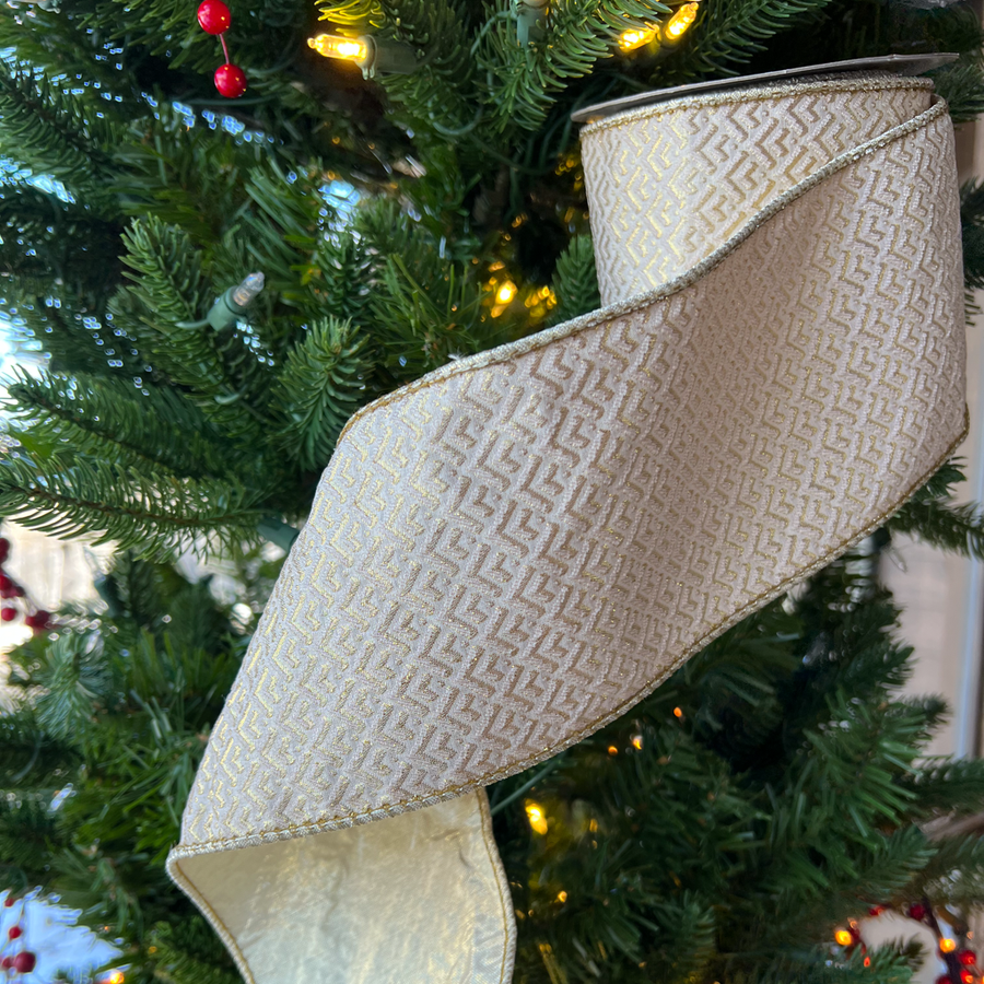 4” Gold Metallic Ribbon