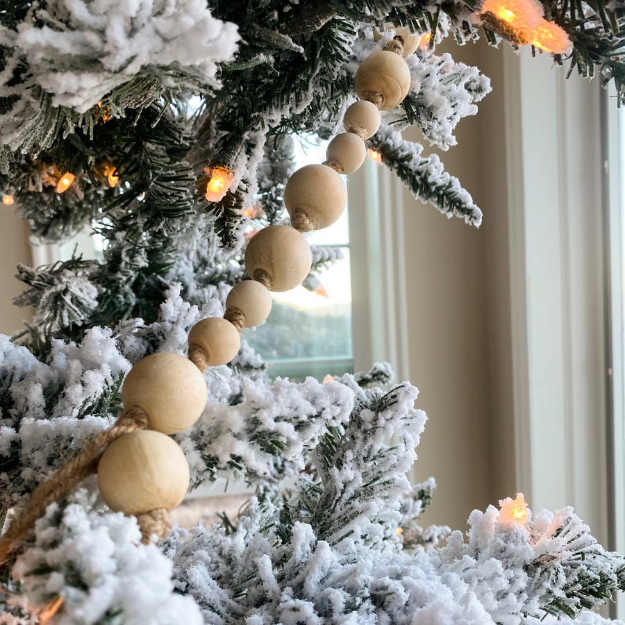 Woodbead Garland