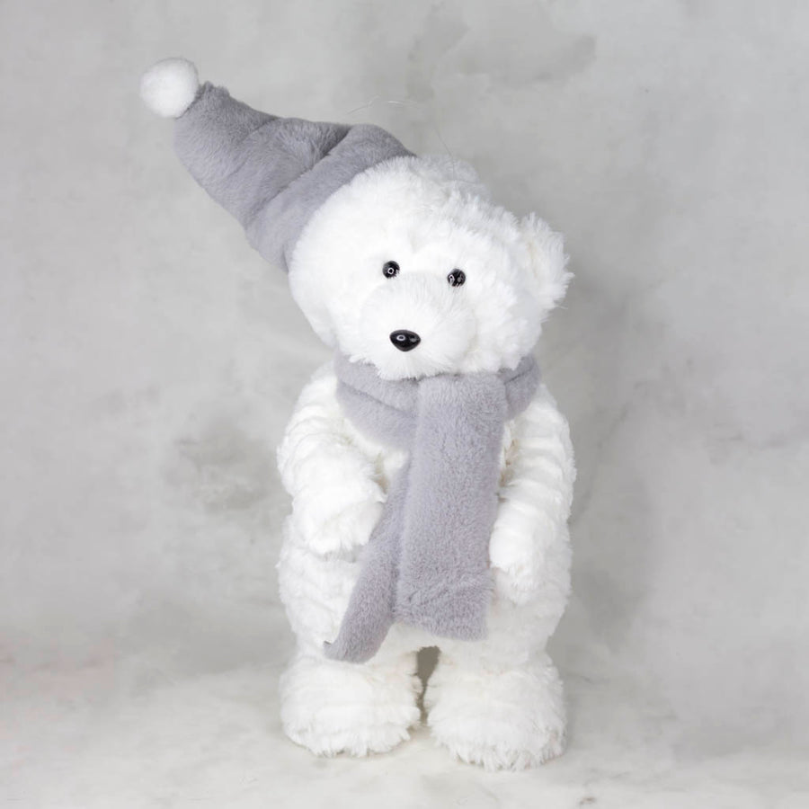 Polar Bear Plush Animal Ornament