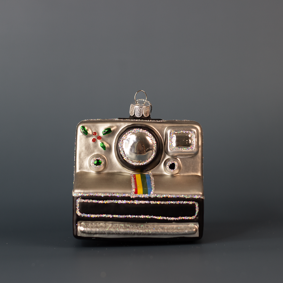 Polaroid Camera Ornament