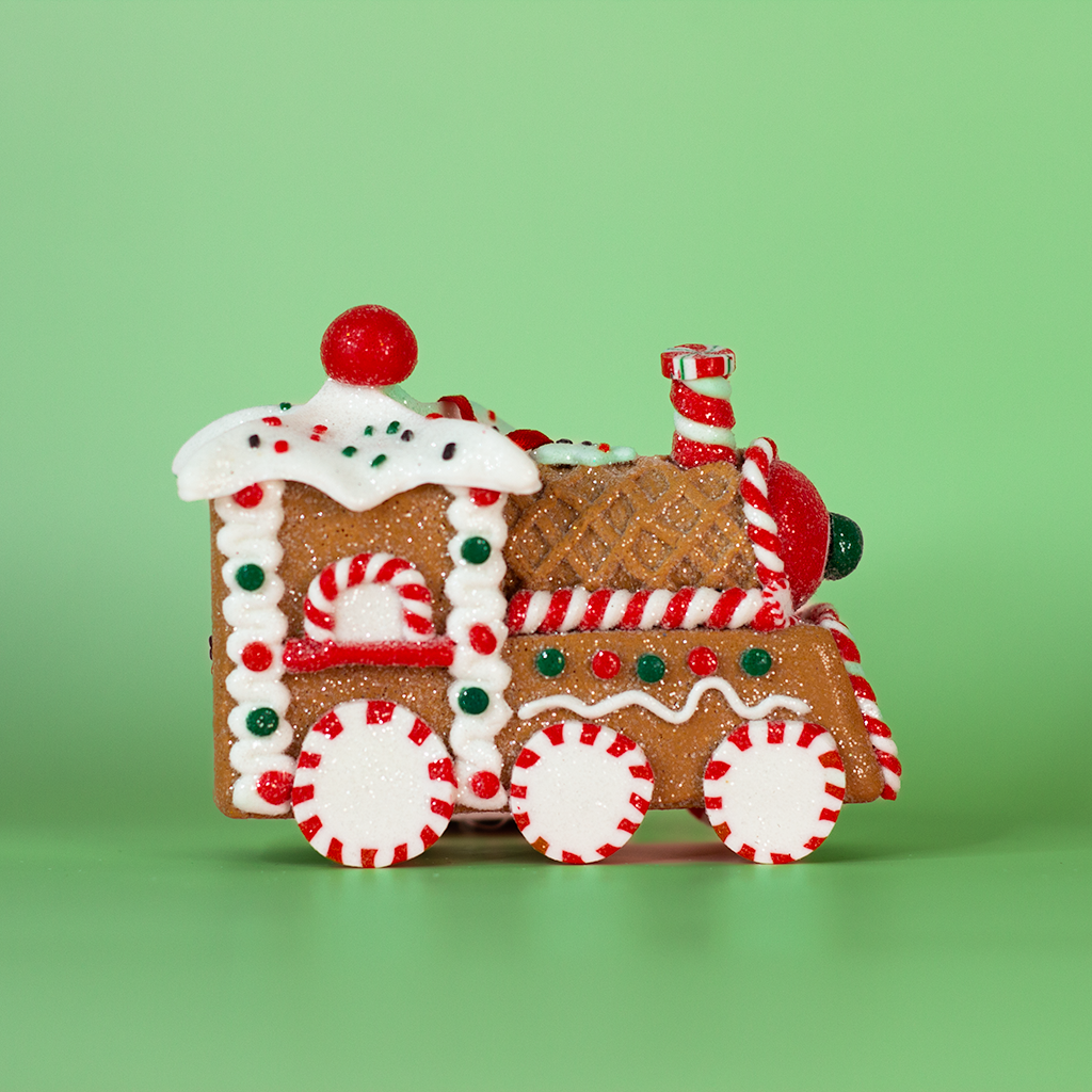 Ginger Train Ornament