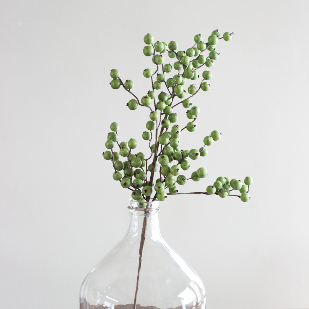 Lime Green Crabapple Spray