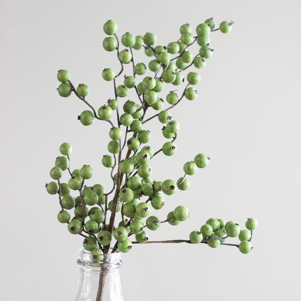 Lime Green Crabapple Spray