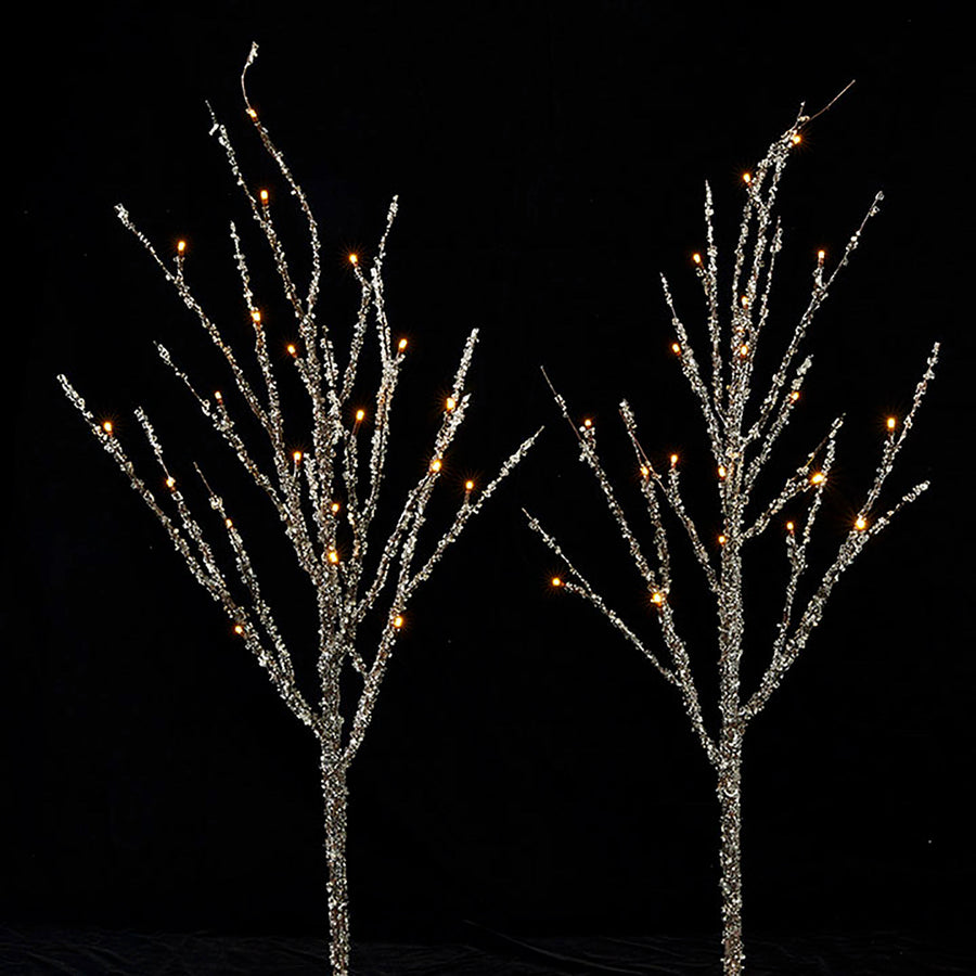 30.5" Lighted Birch Trees Branches