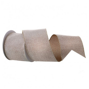 4” Iced Linen Ribbon