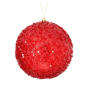 Candied Red Glass Ball
