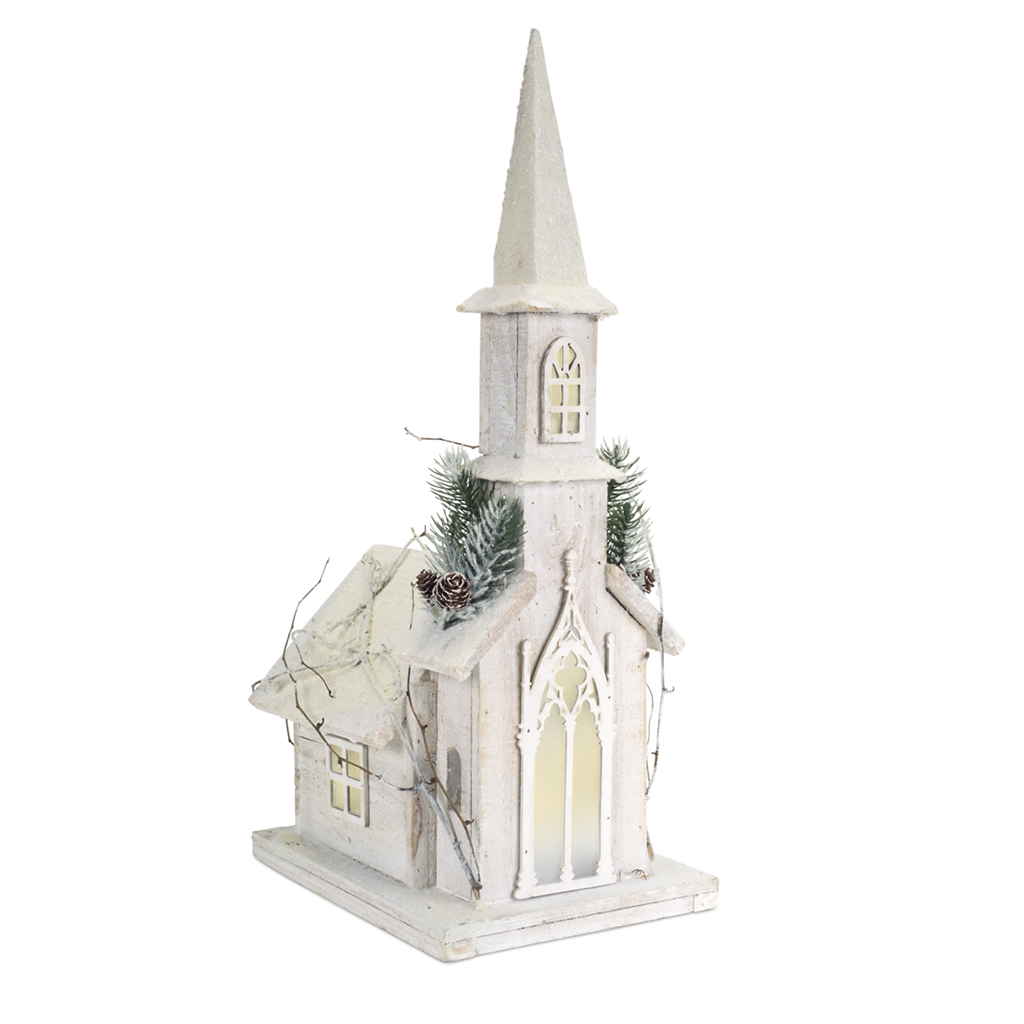 Oh Holy Night Wooden Church