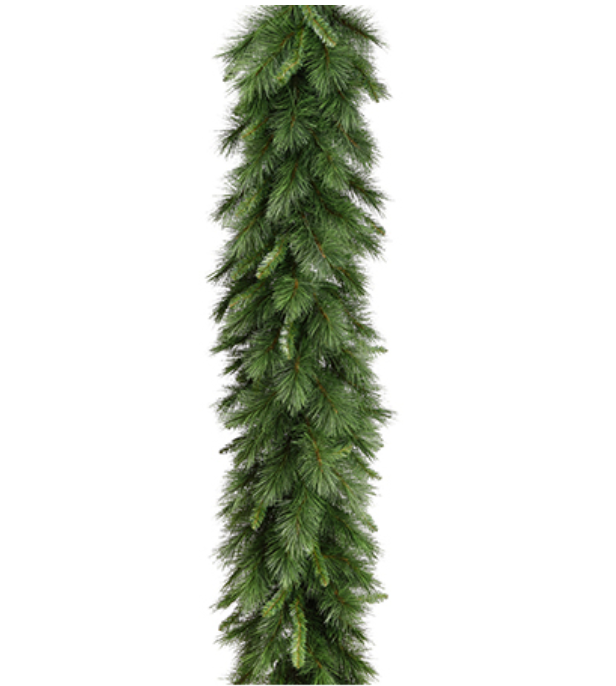 9' Full Pine Garland