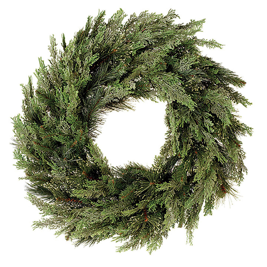 21" Cedar Wreath