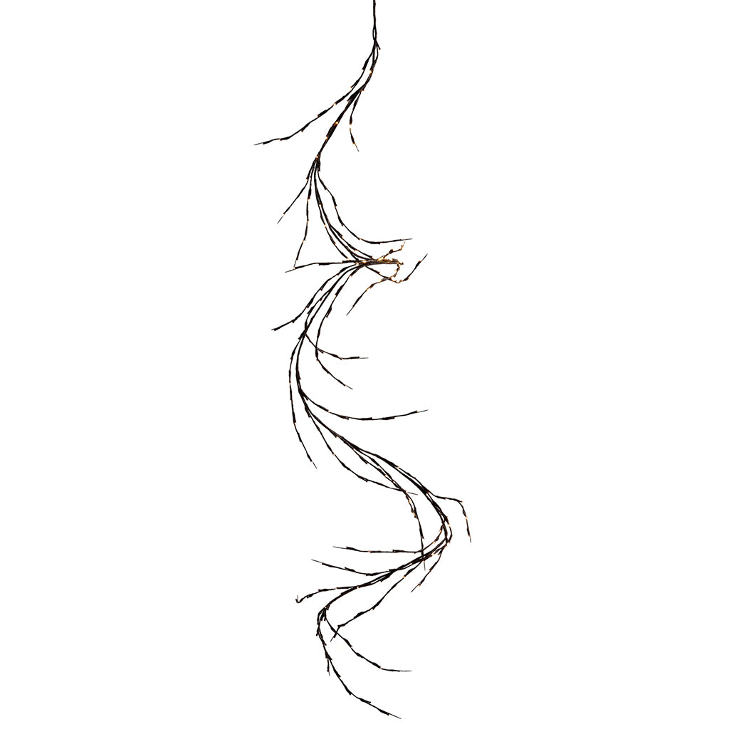 9' Lighted Hanging LED Twig Garland