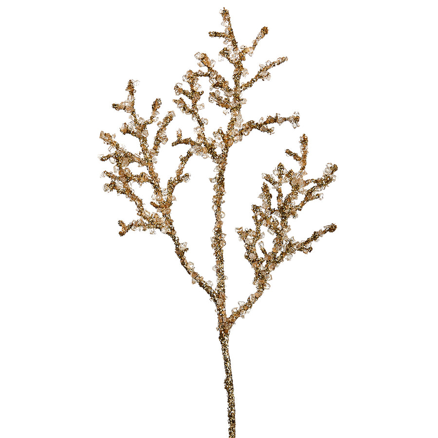 Gold Iced Twig