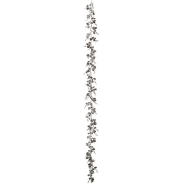 6' Frosted Pine Cone Garland
