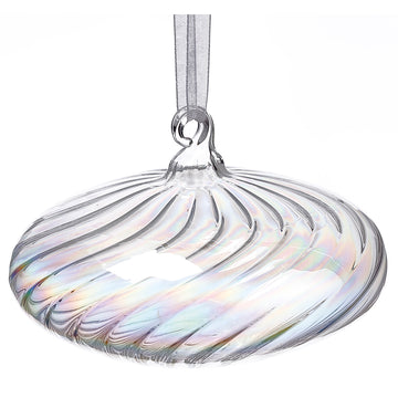Glass Iridescent Ornament